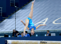 Bakıda idman gimnastikası üzrə Dünya Kuboku yarışlarının ikinci günü start götürüb. Azərbaycan, 20 fevral, 2016